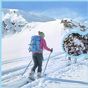 Initiierung von Skiwanderungen